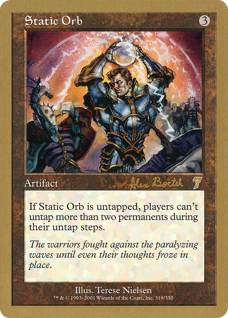Static Orb (WC01-AB319) - World Championship Decks 2001 - Premium MTG Single from Wizards of the Coast - Just $2.16! Shop now at Game Crave Tournament Store