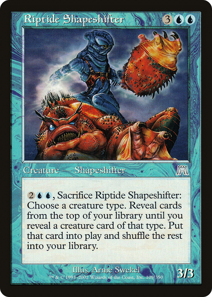 Riptide Shapeshifter (ONS-109) - Onslaught - Premium MTG Single from Wizards of the Coast - Just $0.08! Shop now at Game Crave Tournament Store