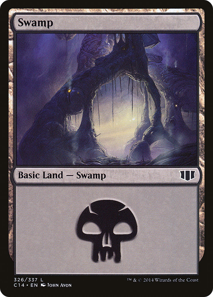 Swamp (C14-326) - Commander 2014 - Premium MTG Single from Wizards of the Coast - Just $0.08! Shop now at Game Crave Tournament Store