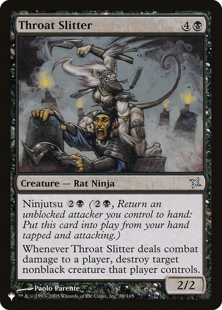 Throat Slitter (PLIST-1197) - The List - Premium MTG Single from Wizards of the Coast - Just $0.72! Shop now at Game Crave Tournament Store