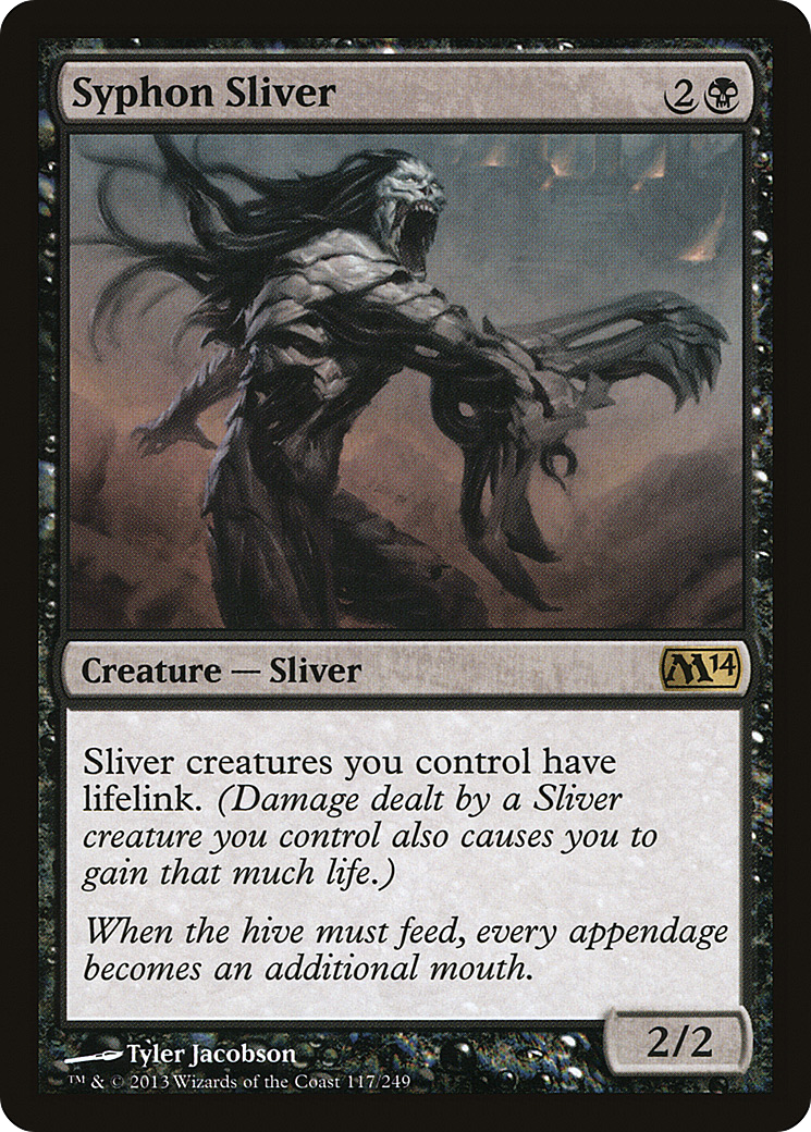 Syphon Sliver (M14-117) - Magic 2014 - Premium MTG Single from Wizards of the Coast - Just $0.59! Shop now at Game Crave Tournament Store