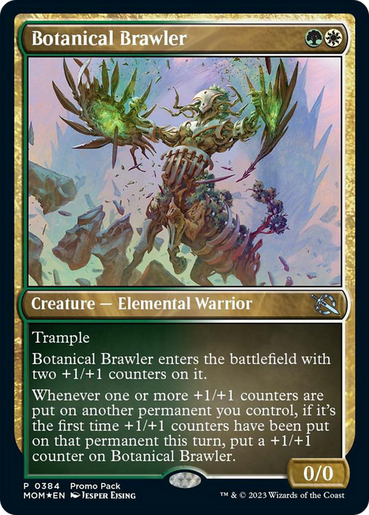 Botanical Brawler (MOM-384) - March of the Machine Foil - Premium MTG Single from Wizards of the Coast - Just $0.08! Shop now at Game Crave Tournament Store
