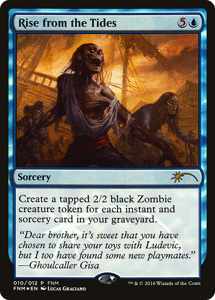 Rise from the Tides (F16-010) - Friday Night Magic 2016 Foil - Premium MTG Single from Wizards of the Coast - Just $0.26! Shop now at Game Crave Tournament Store