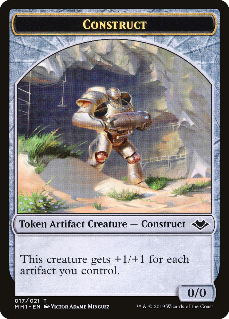Construct (TMH1-017) - Modern Horizons Tokens Foil - Premium MTG Single from Wizards of the Coast - Just $0! Shop now at Game Crave Tournament Store