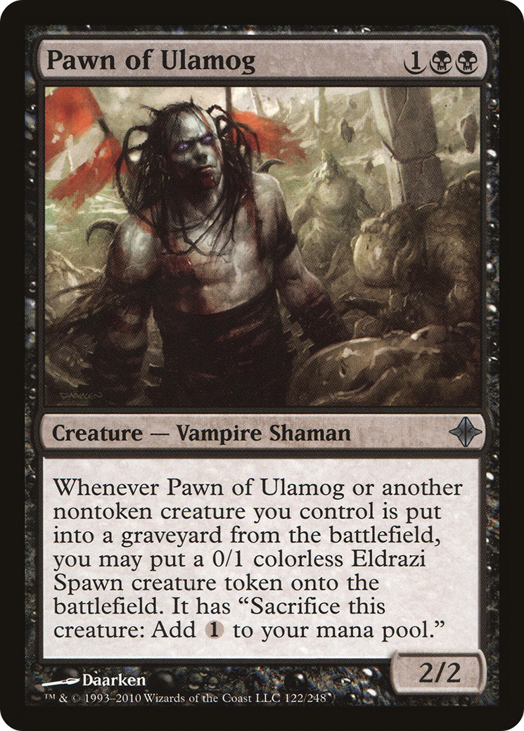 Pawn of Ulamog (ROE-122) - Rise of the Eldrazi - Premium MTG Single from Wizards of the Coast - Just $0.41! Shop now at Game Crave Tournament Store