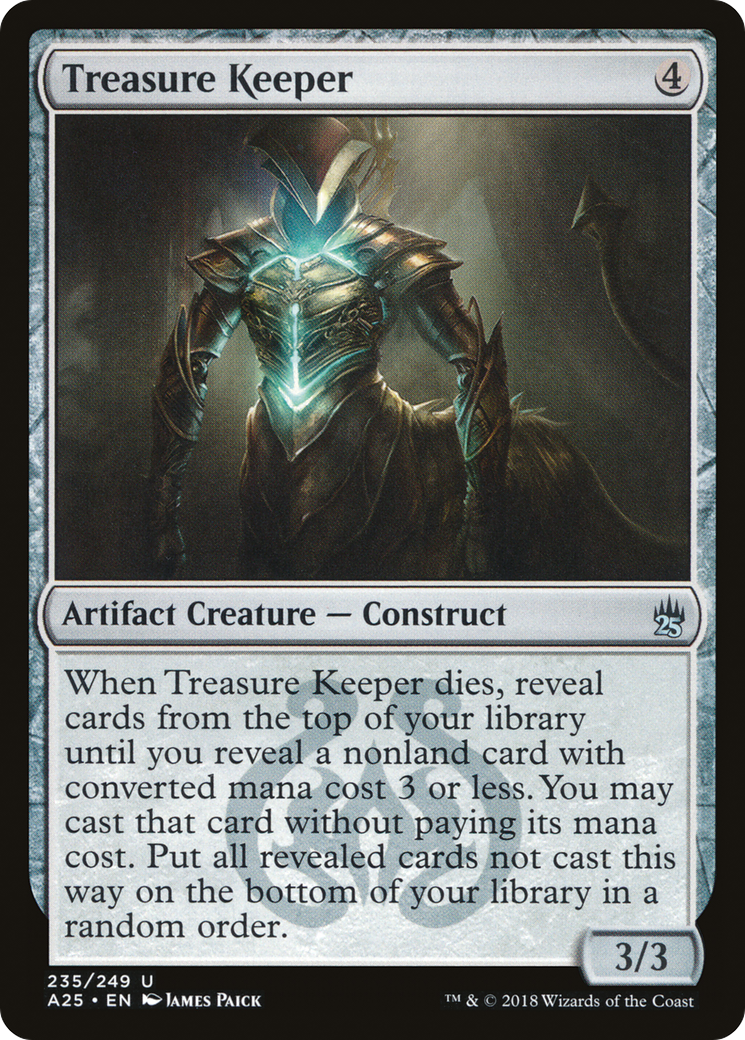 Treasure Keeper (A25-235) - Masters 25 - Premium MTG Single from Wizards of the Coast - Just $0.08! Shop now at Game Crave Tournament Store