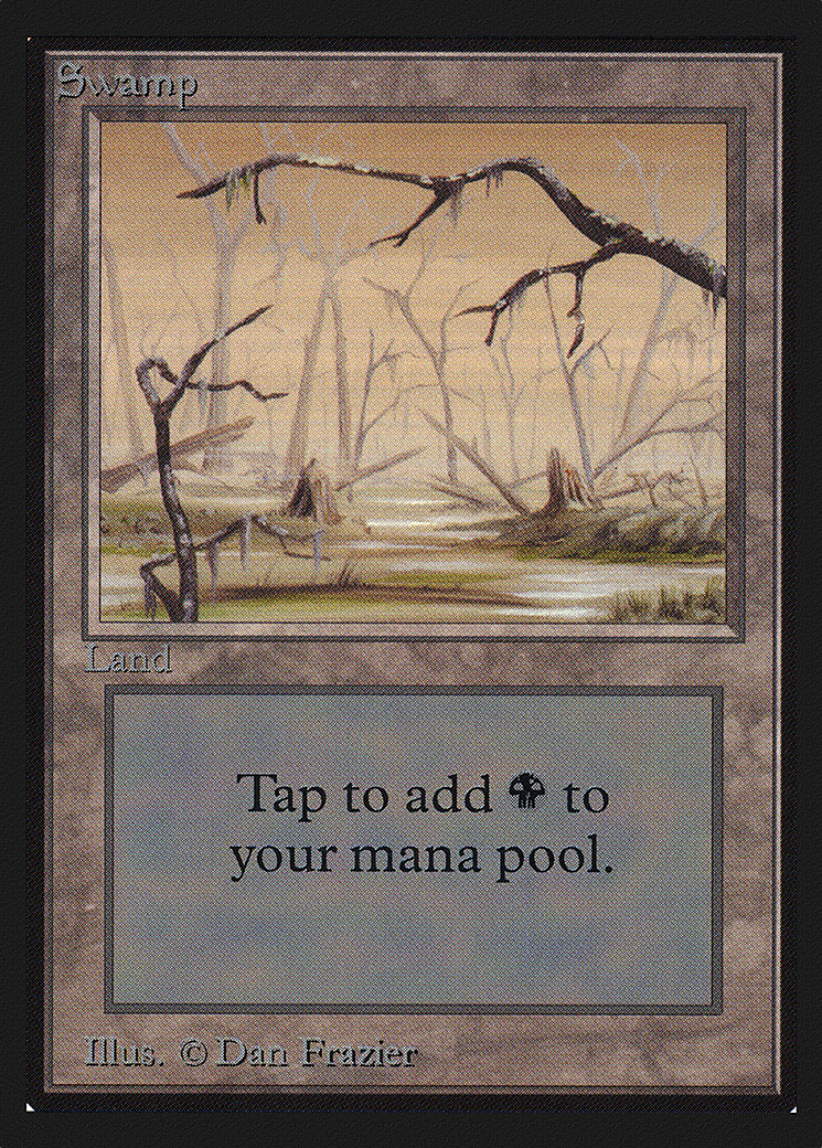 Swamp (CED-295) - Collectors' Edition - Premium MTG Single from Wizards of the Coast - Just $0.98! Shop now at Game Crave Tournament Store