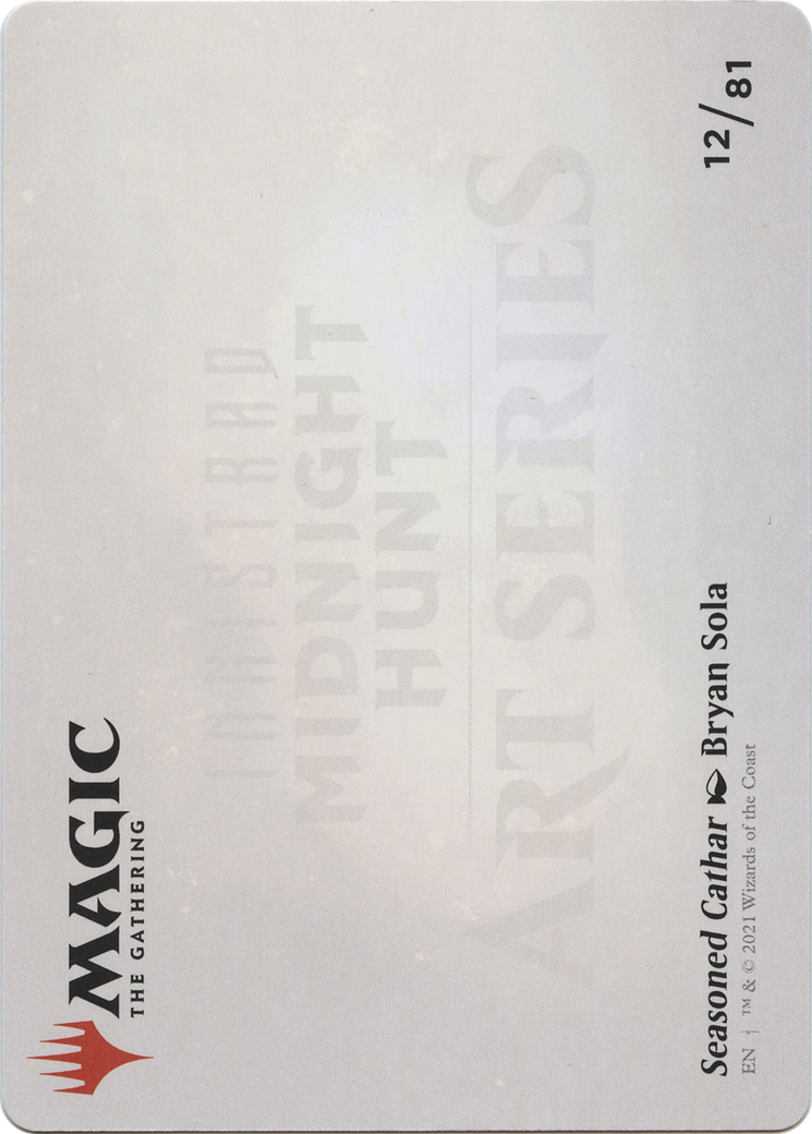 Seasoned Cathar // Seasoned Cathar (AMID-012) - Midnight Hunt Art Series (Borderless) - Premium MTG Single from Wizards of the Coast - Just $0! Shop now at Game Crave Tournament Store