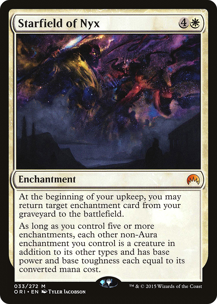 Starfield of Nyx (ORI-033) - Magic Origins - Premium MTG Single from Wizards of the Coast - Just $10.12! Shop now at Game Crave Tournament Store