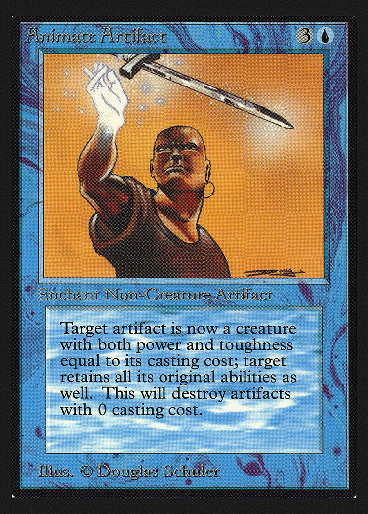Animate Artifact (CEI-049) - Intl. Collectors' Edition - Premium MTG Single from Wizards of the Coast - Just $0.70! Shop now at Game Crave Tournament Store