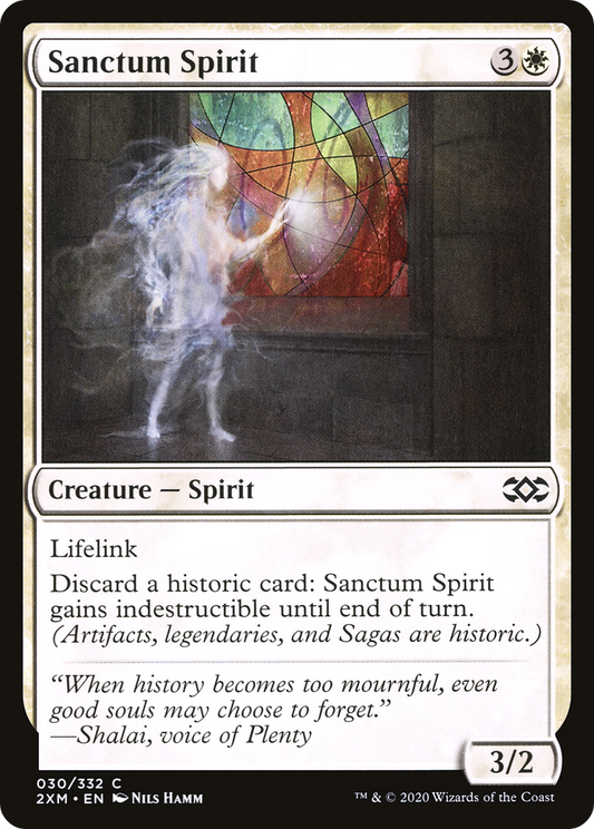 Sanctum Spirit (2XM-030) - Double Masters - Premium MTG Single from Wizards of the Coast - Just $0.08! Shop now at Game Crave Tournament Store