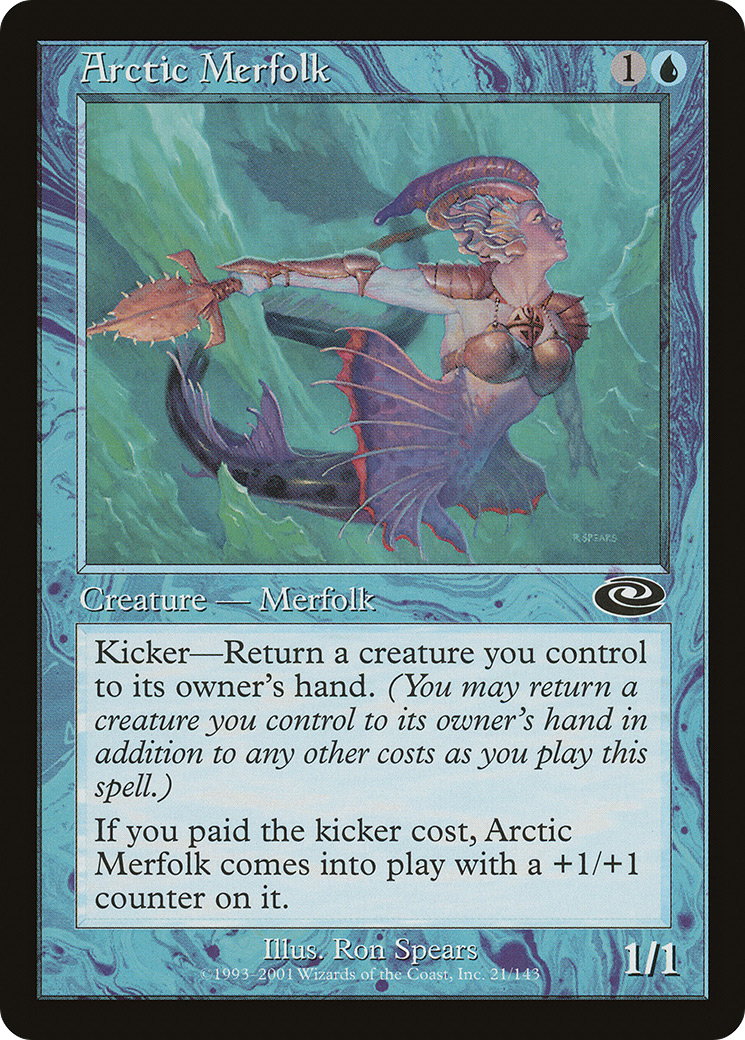 Arctic Merfolk (PLS-021) - Planeshift - Premium MTG Single from Wizards of the Coast - Just $0.08! Shop now at Game Crave Tournament Store