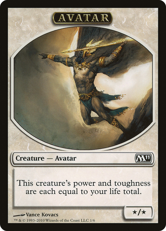 Avatar (TM11-001) - Magic 2011 Tokens - Premium MTG Single from Wizards of the Coast - Just $0.10! Shop now at Game Crave Tournament Store