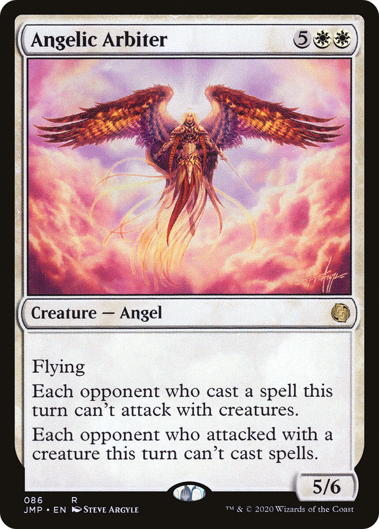 Angelic Arbiter (JMP-086) - Jumpstart - Premium MTG Single from Wizards of the Coast - Just $1.19! Shop now at Game Crave Tournament Store
