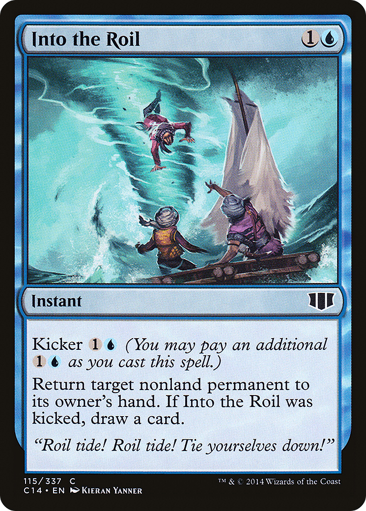 Into the Roil (C14-115) - Commander 2014 - Premium MTG Single from Wizards of the Coast - Just $0.08! Shop now at Game Crave Tournament Store