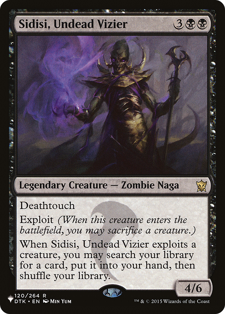 Sidisi, Undead Vizier (PLIST-528) - The List - Premium MTG Single from Wizards of the Coast - Just $2.71! Shop now at Game Crave Tournament Store