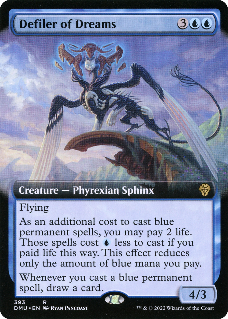 Defiler of Dreams (DMU-393) - Dominaria United: (Extended Art) - Premium MTG Single from Wizards of the Coast - Just $0.10! Shop now at Game Crave Tournament Store