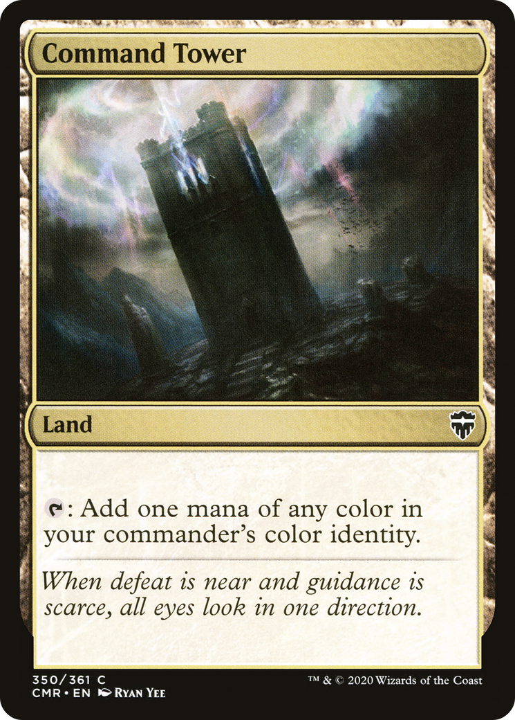 Command Tower (CMR-350) - Commander Legends - Premium MTG Single from Wizards of the Coast - Just $0.08! Shop now at Game Crave Tournament Store