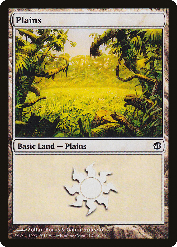 Plains (DDH-040) - Duel Decks: Ajani vs. Nicol Bolas - Premium MTG Single from Wizards of the Coast - Just $0.08! Shop now at Game Crave Tournament Store