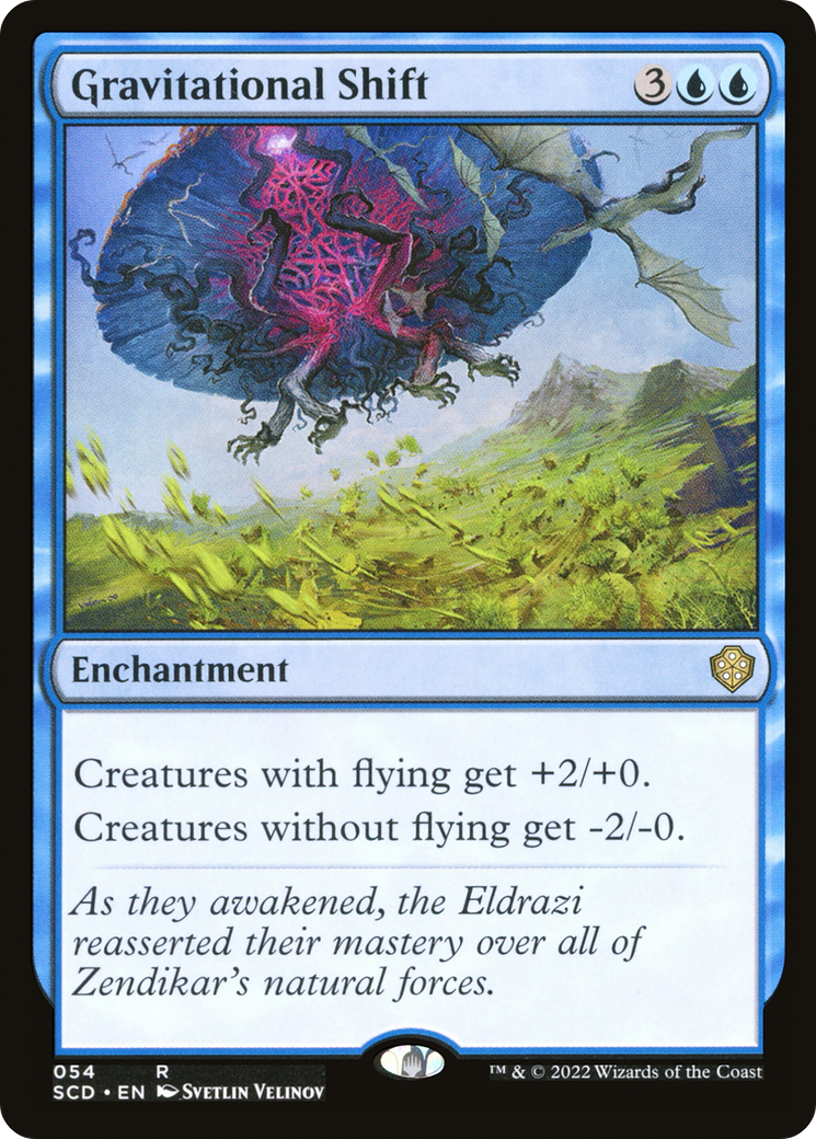 Gravitational Shift (SCD-054) - Starter Commander Decks - Premium MTG Single from Wizards of the Coast - Just $0.17! Shop now at Game Crave Tournament Store