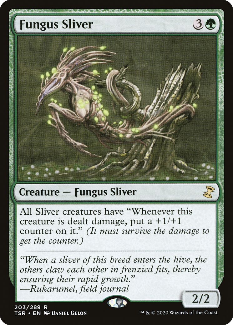 Fungus Sliver (TSR-203) - Time Spiral Remastered - Premium MTG Single from Wizards of the Coast - Just $0.10! Shop now at Game Crave Tournament Store