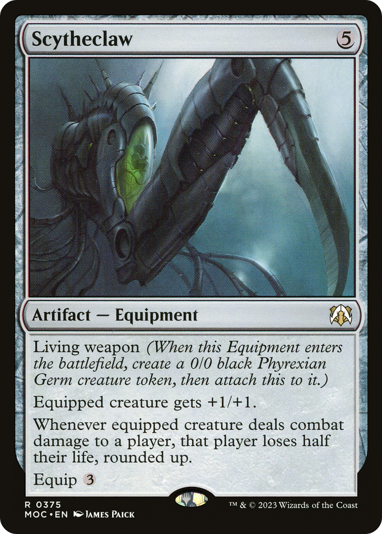 Scytheclaw (MOC-375) - March of the Machine Commander - Premium MTG Single from Wizards of the Coast - Just $0.08! Shop now at Game Crave Tournament Store