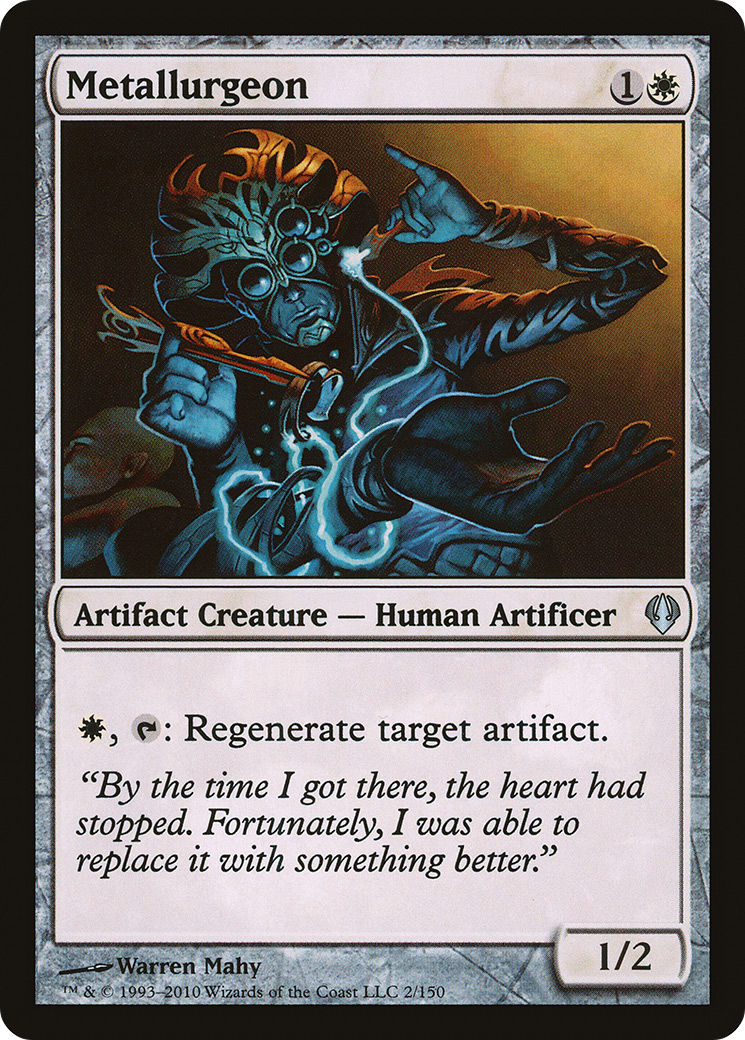 Metallurgeon (ARC-002) - Archenemy - Premium MTG Single from Wizards of the Coast - Just $0.08! Shop now at Game Crave Tournament Store
