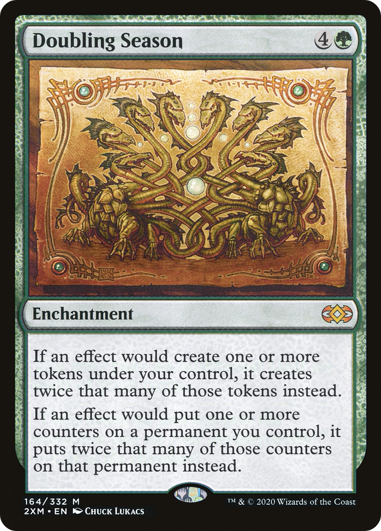 Doubling Season (2XM-164) - Double Masters Foil - Premium MTG Single from Wizards of the Coast - Just $7.78! Shop now at Game Crave Tournament Store