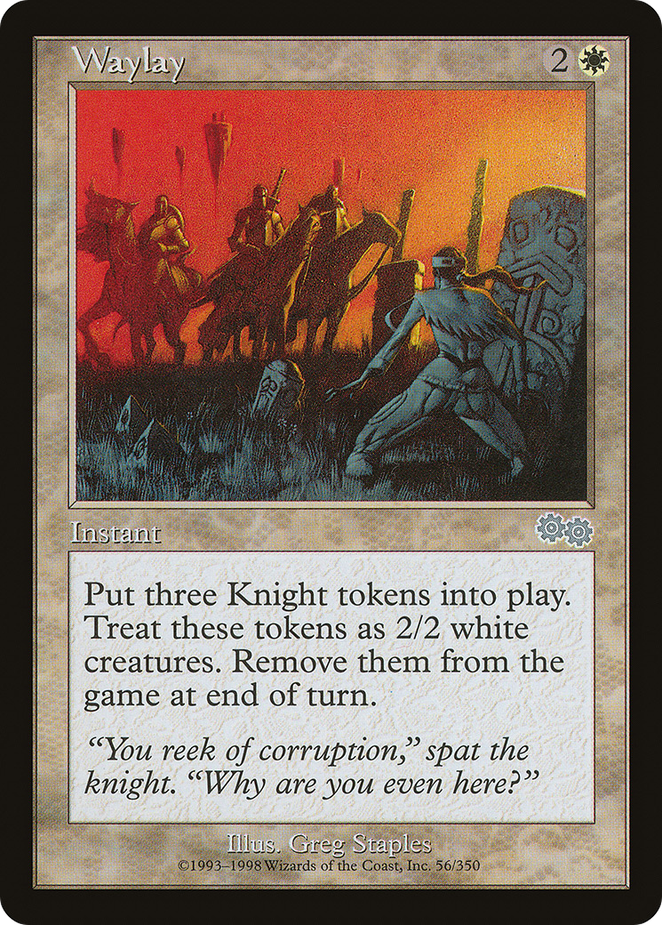 Waylay (USG-056) - Urza's Saga - Premium MTG Single from Wizards of the Coast - Just $0.08! Shop now at Game Crave Tournament Store