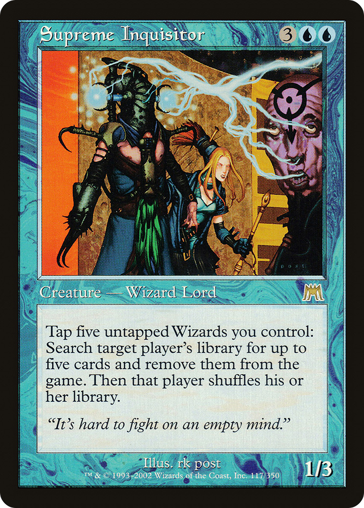 Supreme Inquisitor (ONS-117) - Onslaught - Premium MTG Single from Wizards of the Coast - Just $0.11! Shop now at Game Crave Tournament Store