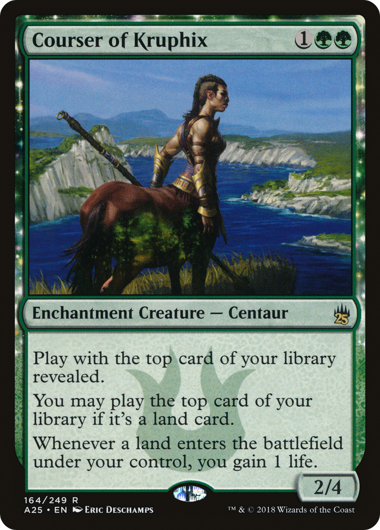 Courser of Kruphix (A25-164) - Masters 25: (nyxtouched) Foil - Premium MTG Single from Wizards of the Coast - Just $2.22! Shop now at Game Crave Tournament Store