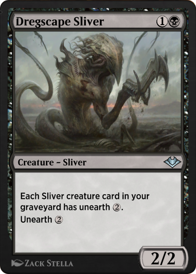 Dregscape Sliver (J21-319) - Jumpstart: Historic Horizons - Premium MTG Single from Wizards of the Coast - Just $0! Shop now at Game Crave Tournament Store