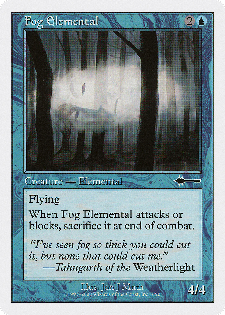 Fog Elemental (BTD-007) - Beatdown Box Set - Premium MTG Single from Wizards of the Coast - Just $0.25! Shop now at Game Crave Tournament Store