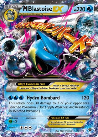 M Blastoise-EX 30/146 - XY Holofoil - Premium Pokemon Single from Nintendo - Just $9.84! Shop now at Game Crave Tournament Store