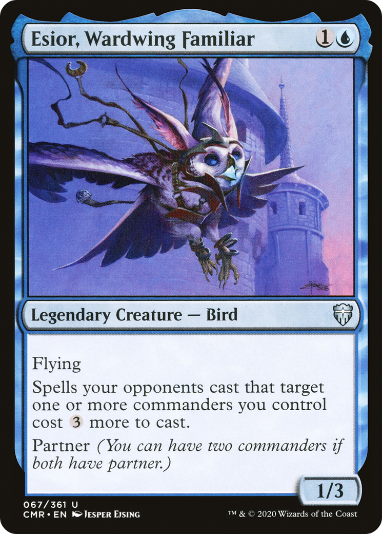 Esior, Wardwing Familiar (CMR-067) - Commander Legends - Premium MTG Single from Wizards of the Coast - Just $0.25! Shop now at Game Crave Tournament Store