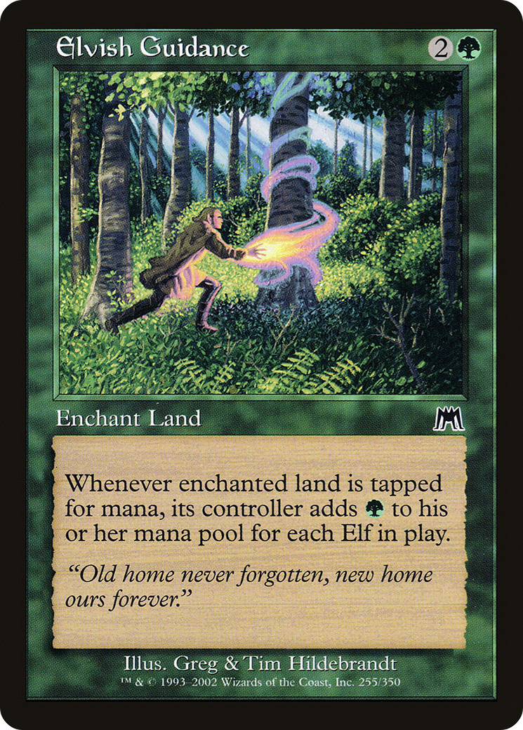 Elvish Guidance (ONS-255) - Onslaught - Premium MTG Single from Wizards of the Coast - Just $0.13! Shop now at Game Crave Tournament Store