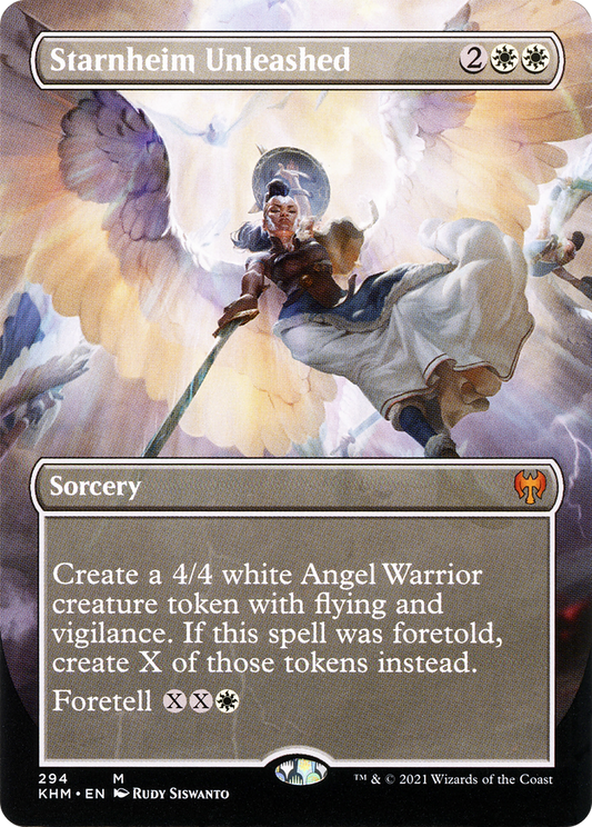 Starnheim Unleashed (KHM-294) - Kaldheim (Borderless) - Premium MTG Single from Wizards of the Coast - Just $0.22! Shop now at Game Crave Tournament Store