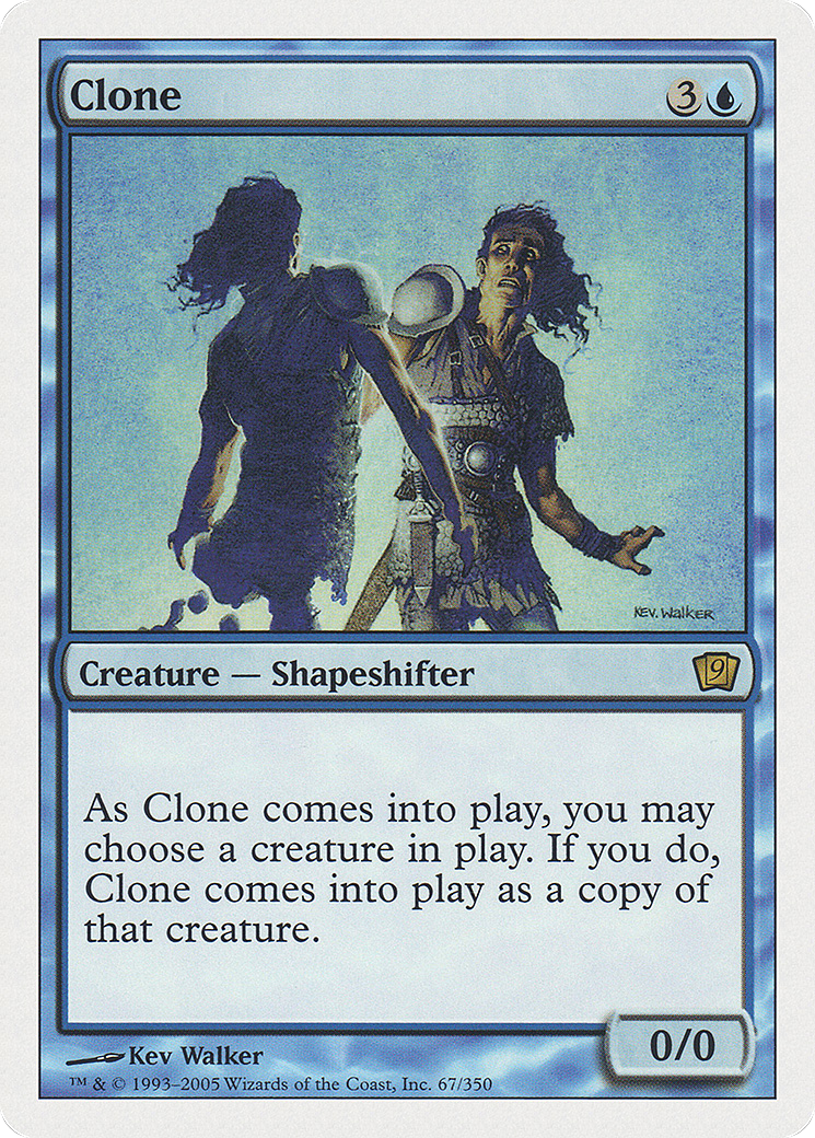 Clone (9ED-067) - Ninth Edition - Premium MTG Single from Wizards of the Coast - Just $0.11! Shop now at Game Crave Tournament Store