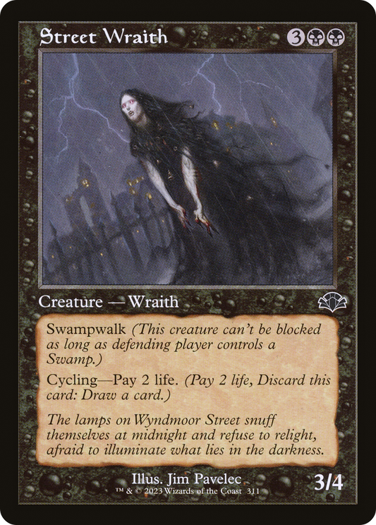 Street Wraith (DMR-311) - Dominaria Remastered - Premium MTG Single from Wizards of the Coast - Just $0.08! Shop now at Game Crave Tournament Store