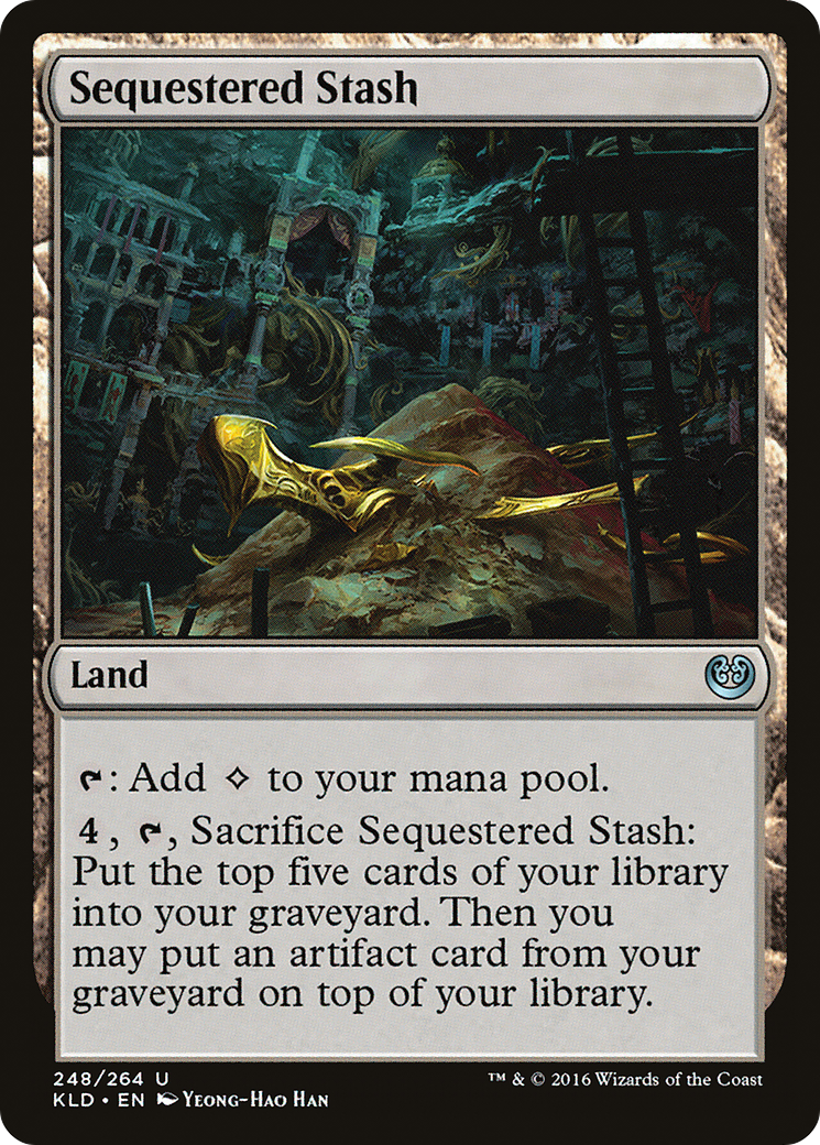 Sequestered Stash (KLD-248) - Kaladesh - Premium MTG Single from Wizards of the Coast - Just $0.08! Shop now at Game Crave Tournament Store