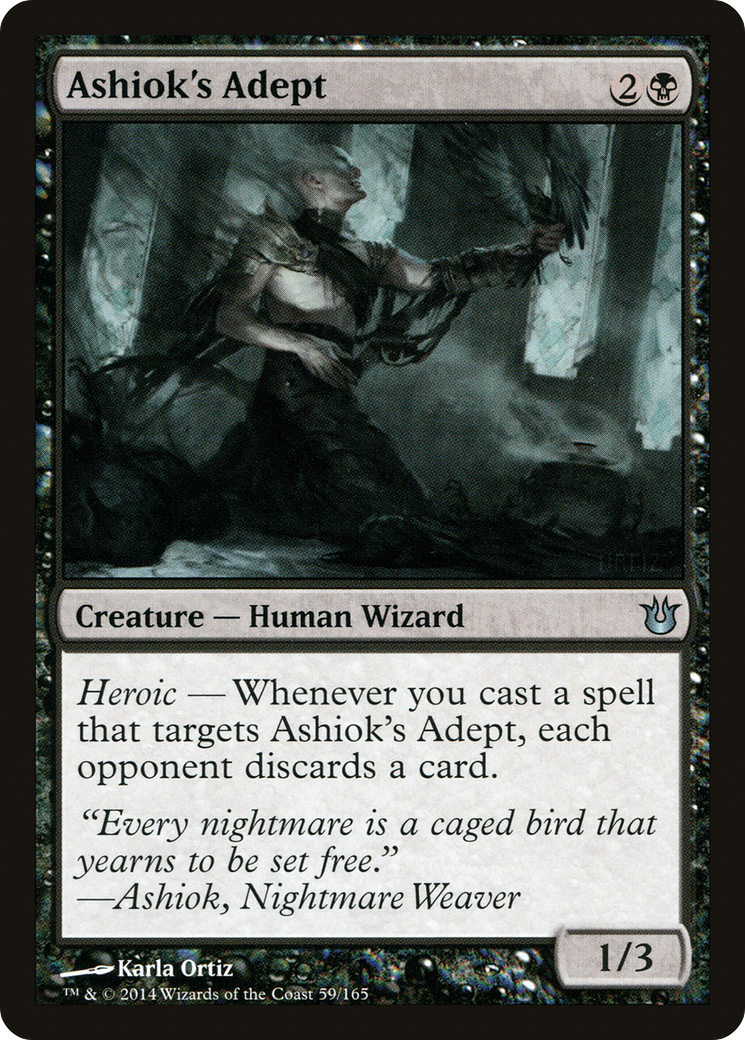 Ashiok's Adept (BNG-059) - Born of the Gods - Premium MTG Single from Wizards of the Coast - Just $0.08! Shop now at Game Crave Tournament Store