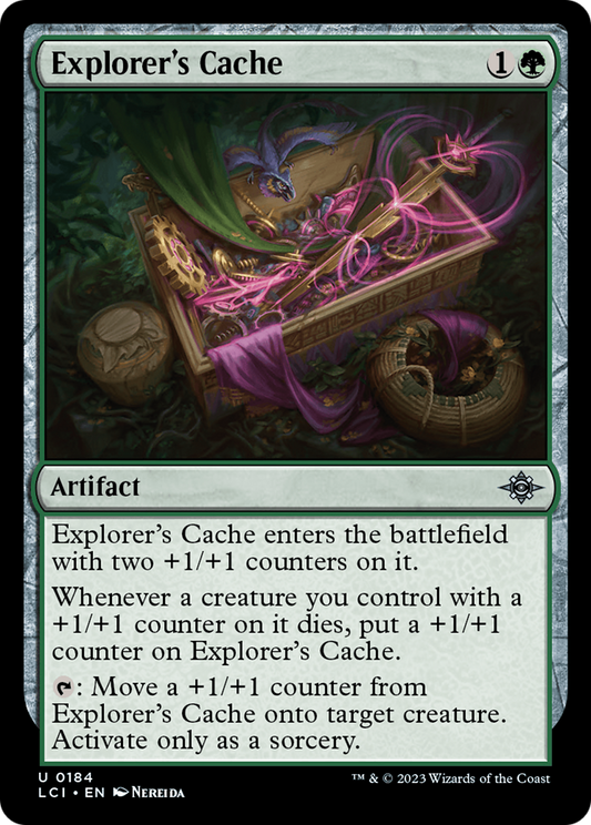 Explorer's Cache (LCI-184) - The Lost Caverns of Ixalan - Premium MTG Single from Wizards of the Coast - Just $0.08! Shop now at Game Crave Tournament Store