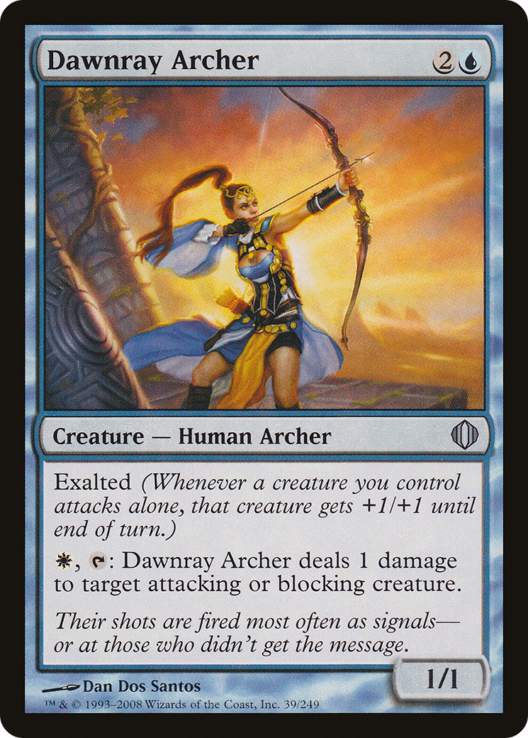 Dawnray Archer (ALA-039) - Shards of Alara - Premium MTG Single from Wizards of the Coast - Just $0.08! Shop now at Game Crave Tournament Store
