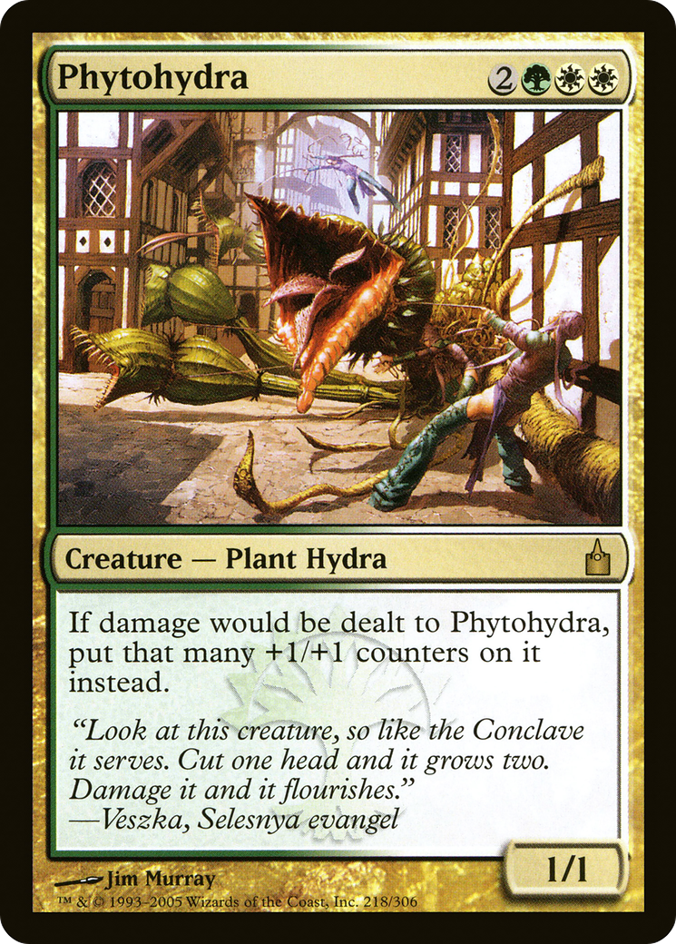 Phytohydra (RAV-218) - Ravnica: City of Guilds - Premium MTG Single from Wizards of the Coast - Just $0.24! Shop now at Game Crave Tournament Store
