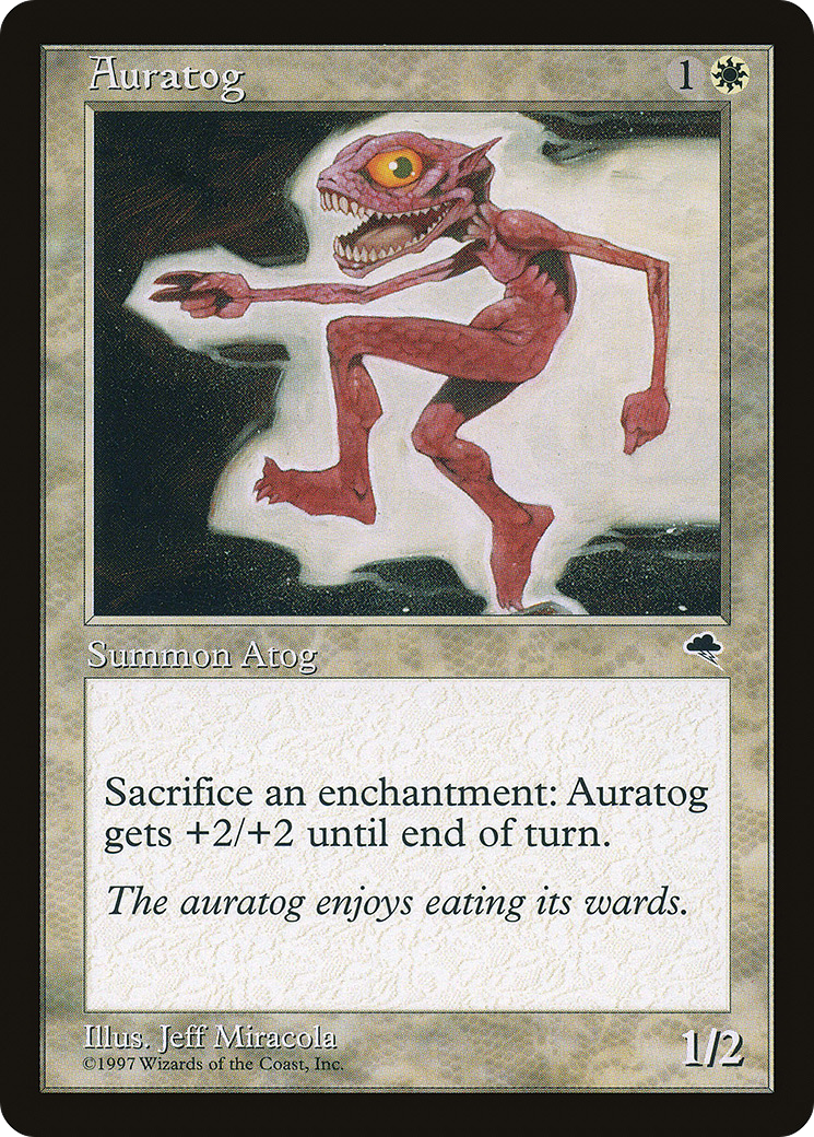 Auratog (TMP-006) - Tempest - Premium MTG Single from Wizards of the Coast - Just $0.78! Shop now at Game Crave Tournament Store