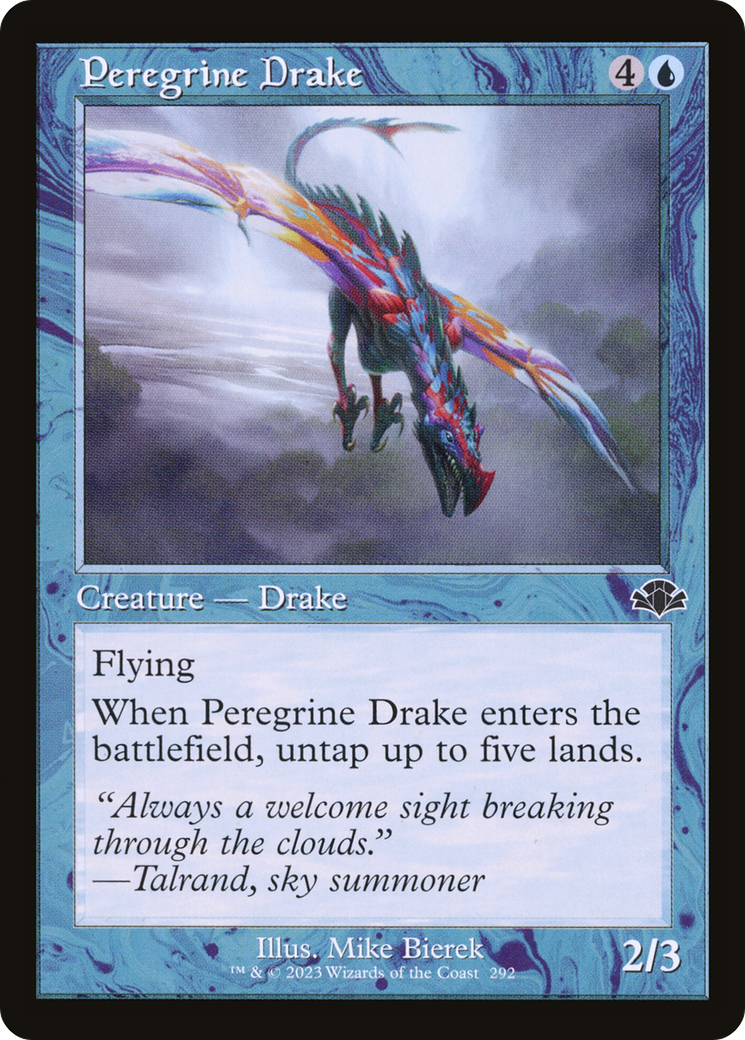 Peregrine Drake (DMR-292) - Dominaria Remastered - Premium MTG Single from Wizards of the Coast - Just $0.08! Shop now at Game Crave Tournament Store