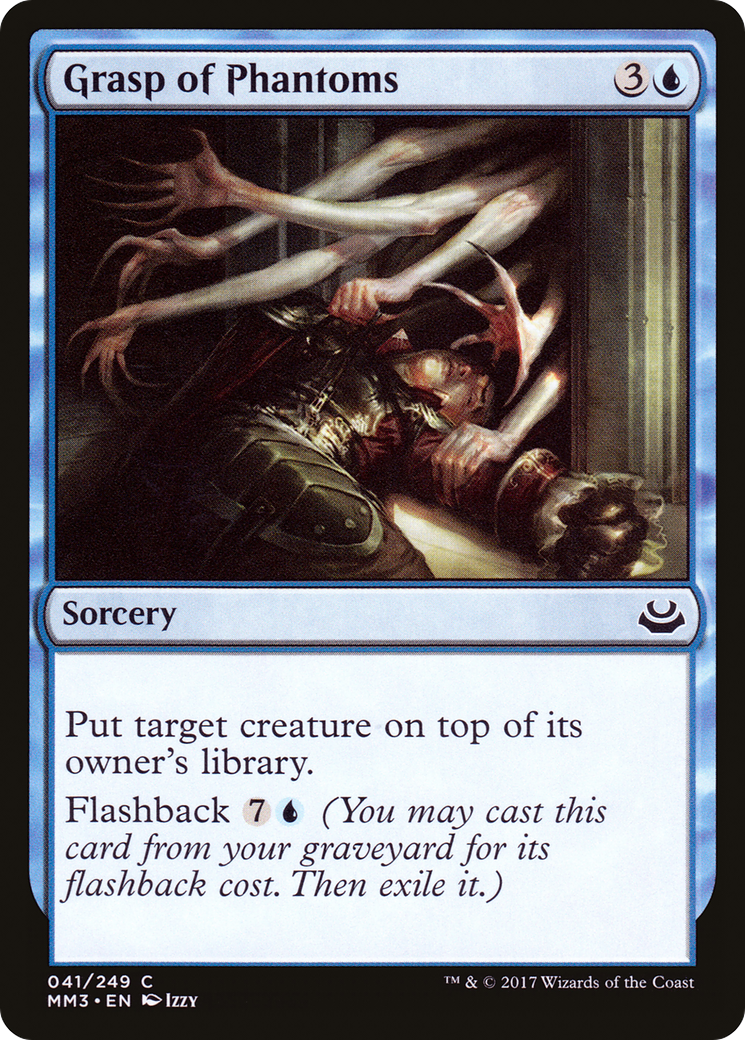 Grasp of Phantoms (MM3-041) - Modern Masters 2017 Foil - Premium MTG Single from Wizards of the Coast - Just $0.08! Shop now at Game Crave Tournament Store