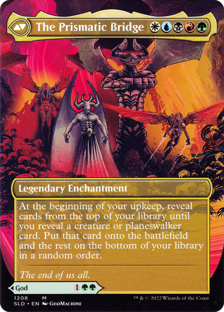 Esika, God of the Tree // The Prismatic Bridge (SLD-1208) - Secret Lair Drop (Borderless) - Premium MTG Single from Wizards of the Coast - Just $13.94! Shop now at Game Crave Tournament Store