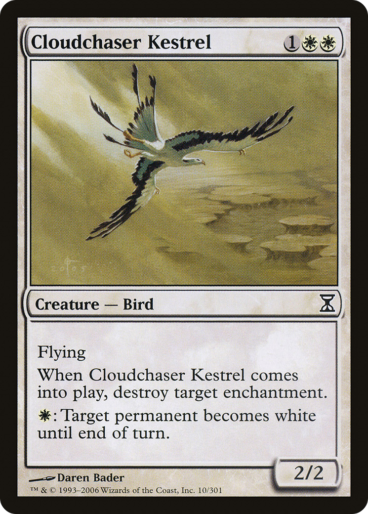 Cloudchaser Kestrel (TSP-010) - Time Spiral - Premium MTG Single from Wizards of the Coast - Just $0.08! Shop now at Game Crave Tournament Store
