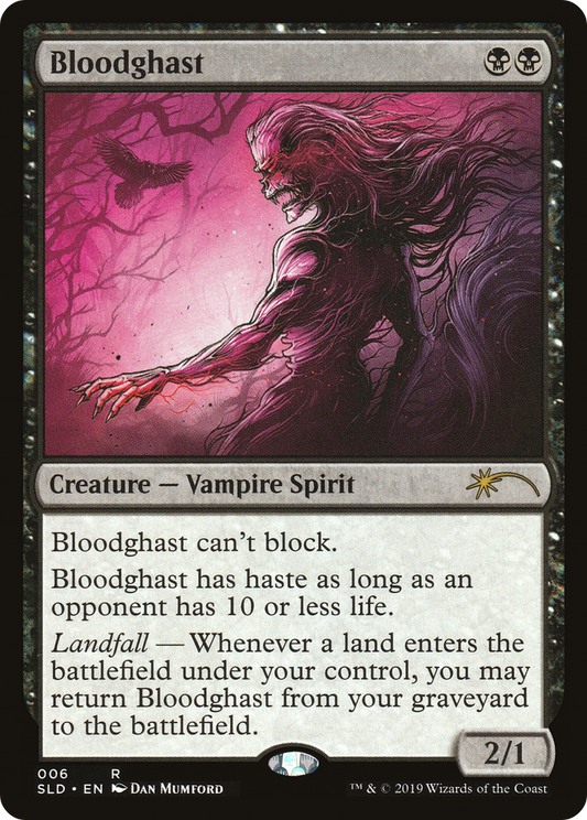 Bloodghast (SLD-006) - Secret Lair Drop - Premium MTG Single from Wizards of the Coast - Just $3.03! Shop now at Game Crave Tournament Store